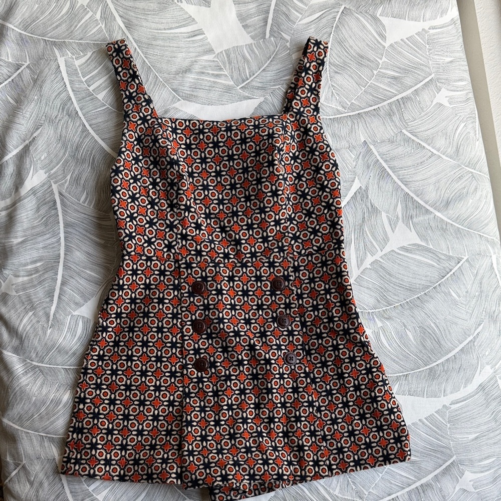 BDG from Anthropologie Corduroy Skort Romper - Juniors M / Ladies S